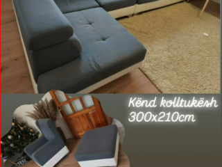 Kend kolltukesh ngjyre gri, me pupe dhe kolltuke tek