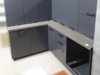 Kuzhine e re ngjyre gri, 200x160cm